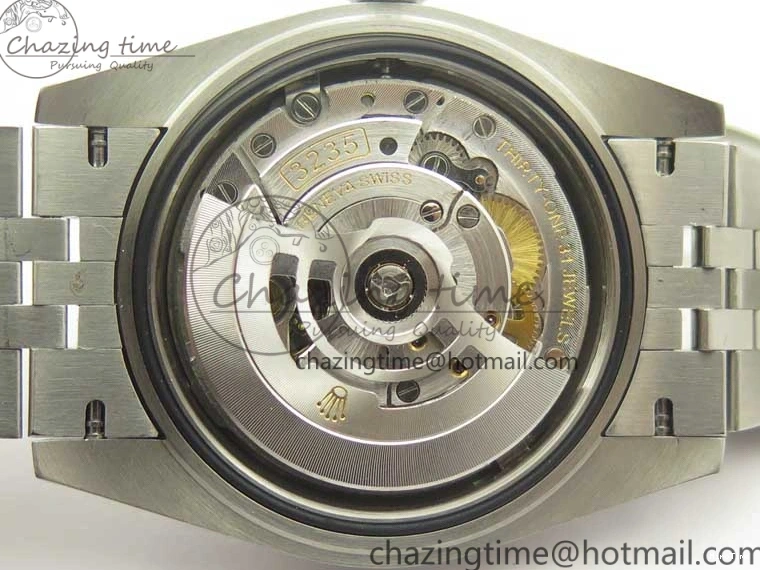 MiroTime 0219 DateJust 41 126334 SS REF 1:1 Best Edition Gray Dial Stick Markers on Jubilee Bracelet A3235 Clone V OdorResistant 3382